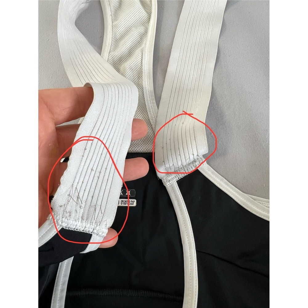 Capo Cadence Cycling Bib Shorts Men's XXL Custom Bike Padded Made In‎ Italy - Picture 5 of 11